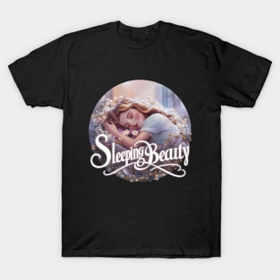 Sleeping Beauty Design T-Shirt